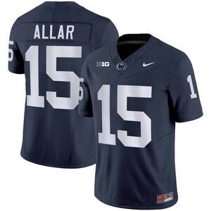 Mens Youths Drew Allar Navy Vapor Stitched Jersey